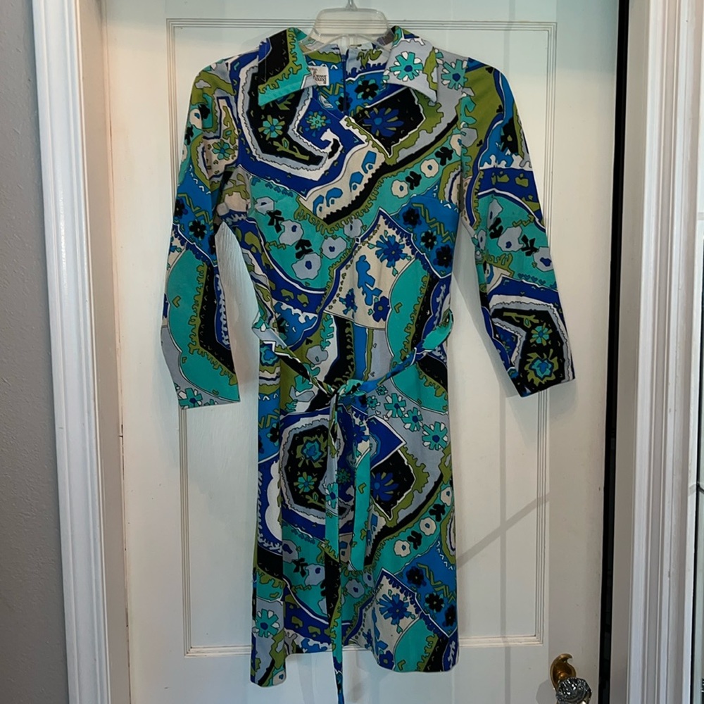 60s 70s mod Puritan Forever Young vintage dress midi